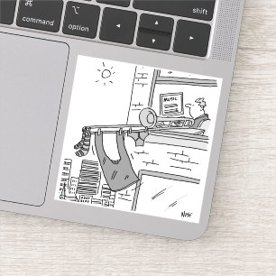 Sticker Musicien Drôle Joueur Trombone