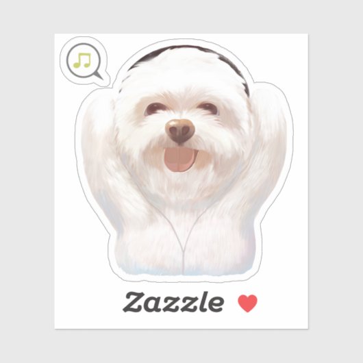 Sticker Musique (Feuille)