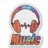 Sticker Musique (Devant)