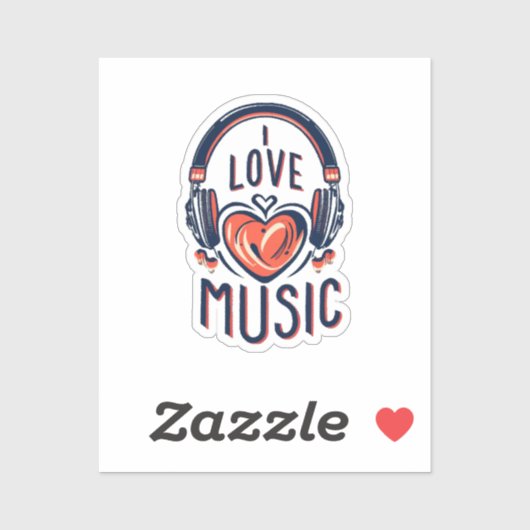 Sticker musique (Feuille)