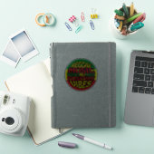 Sticker Musique reggae avec des paroles positives (Couverture iPad)