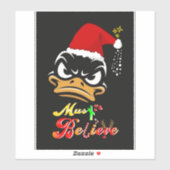 Sticker Must Believe Christmas (Feuille)