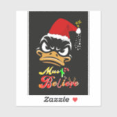 Sticker Must Believe Christmas (Feuille)