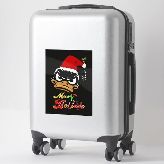 Sticker Must Believe Christmas (Sur valise)