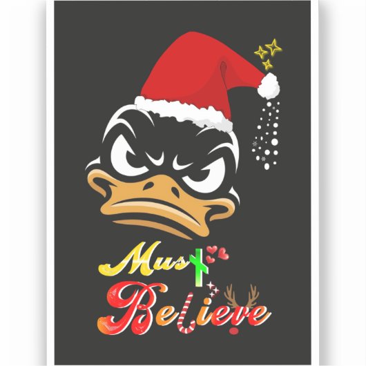 Sticker Must Believe Christmas (Recto)