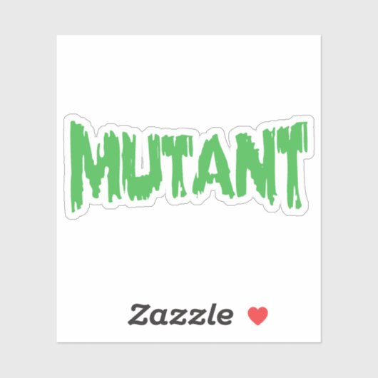 STICKER MUTANT (Feuille)