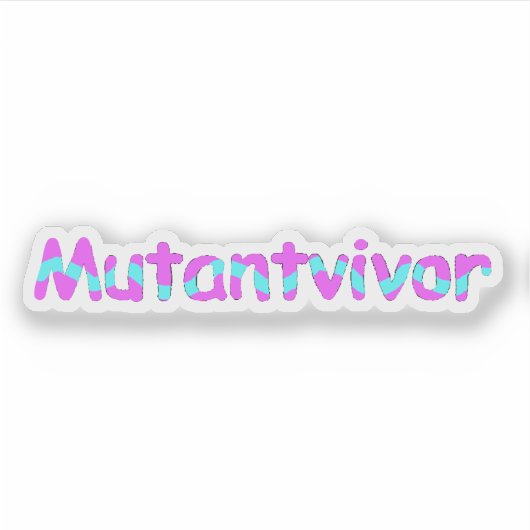 Sticker Mutantvivor (Devant)