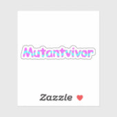 Sticker Mutantvivor (Feuille)