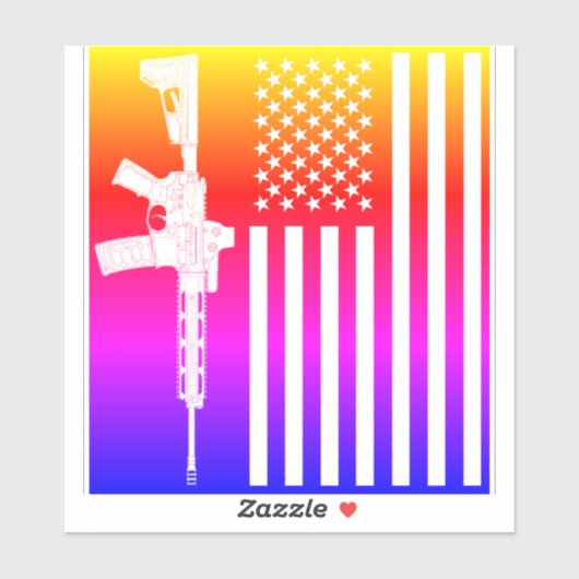 Sticker My America (Feuille)