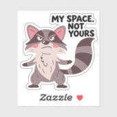STICKER MY SPACE. NOT YOURS (Feuille)