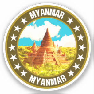 Sticker Myanmar
