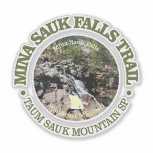 Sticker Myna Sauk Falls (rd)
