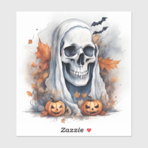 Sticker Mystic Halloween Ghost Art - Enchanter un cadeau