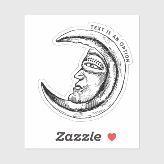 Sticker Mystic Moon (Feuille)