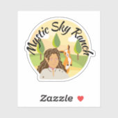 Sticker Mystic Sky Ranch (Feuille)