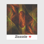 Sticker Mystique Jungle (Feuille)