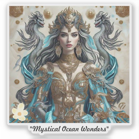 Sticker "Mythic Ocean Legends" (Devant)