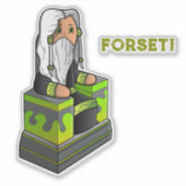 Sticker Mythologie Forseti Norse (Devant)