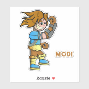 Sticker Mythologie Modi Norse