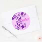 Sticker Naam moederontwerper (Envelop)