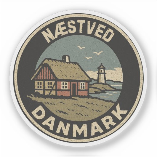 Sticker Næ stved, Danemark Danmark (Devant)