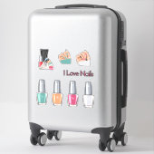 Sticker Nail Tech (Sur valise)