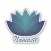 Sticker Namaste Lotus Flower (Devant)