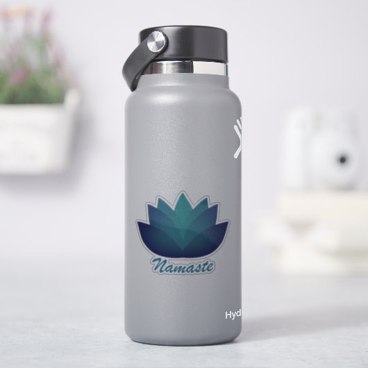 Sticker Namaste Lotus Flower (HydroFlask)