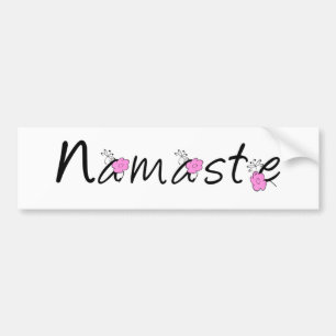 Sticker Namaste Yoga