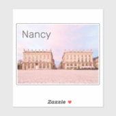 Sticker Nancy Place Stanislas Grand Est France Sunset (Feuille)