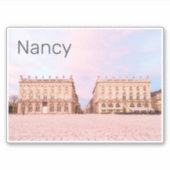 Sticker Nancy Place Stanislas Grand Est France Sunset (Devant)