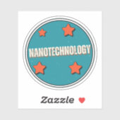 Sticker Nanotechnologie (Feuille)