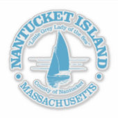 Sticker Nantucket (voilier) (Devant)