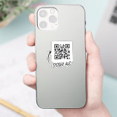 Sticker Não escaneie o qr code (Téléphone)