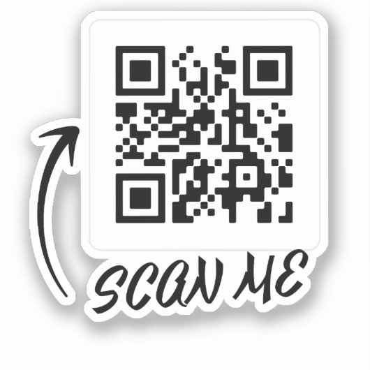 Sticker Não escaneie o qr code (Recto)
