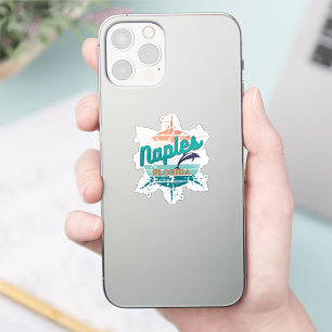 Sticker Naples Florida Retro Vintage Explosion coucher de