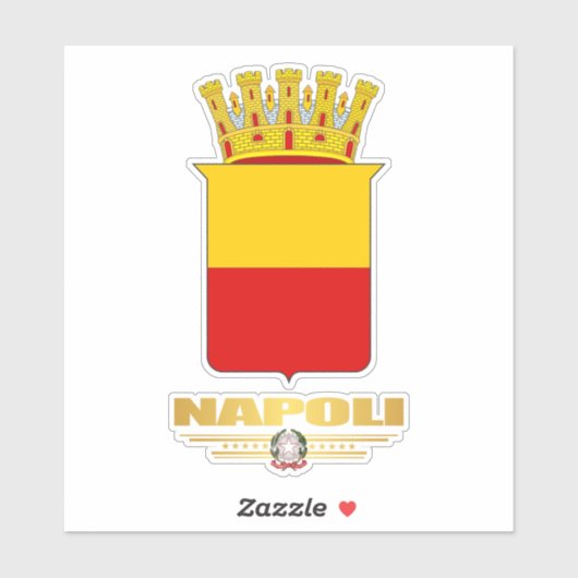 Sticker Naples (Naples) (Feuille)