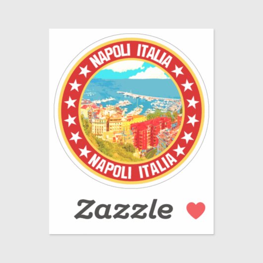 Sticker Napoli (Feuille)