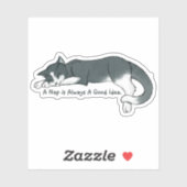 Sticker Napping Kitty (Feuille)