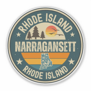 Sticker Narragansett, Rhode Island