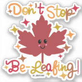 Sticker N'arrêtez pas de feuilleter ! (Recto)