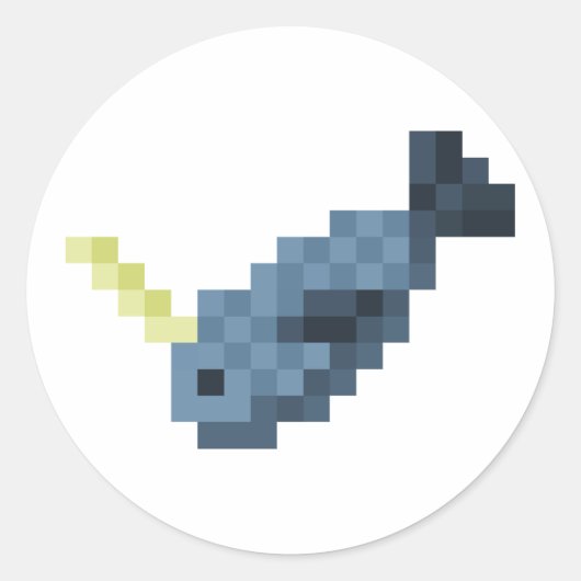 Sticker Narwhal (Devant)