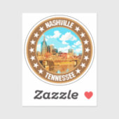 Sticker Nashville (Feuille)