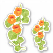 Sticker Nasturtium nostalgique (Devant)
