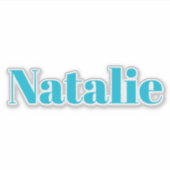 Sticker Nathalie (Devant)