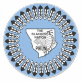 Sticker Nation Blackfoot (Devant)