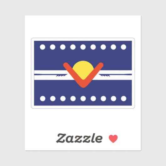 Sticker Nation de Ngarrindjeri (Feuille)