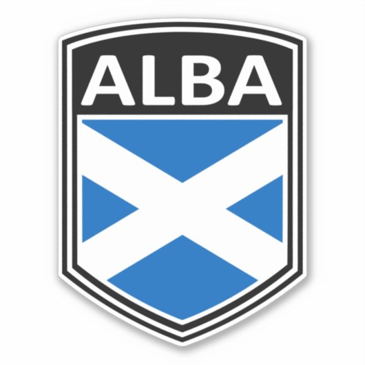 Sticker National - Alba (Devant)