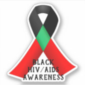 Sticker National Black HIV/AIDS Awareness Day (Devant)