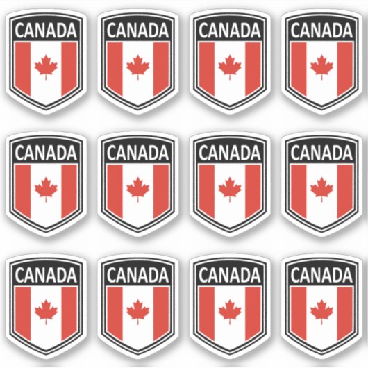 Sticker National - Canada (Devant)